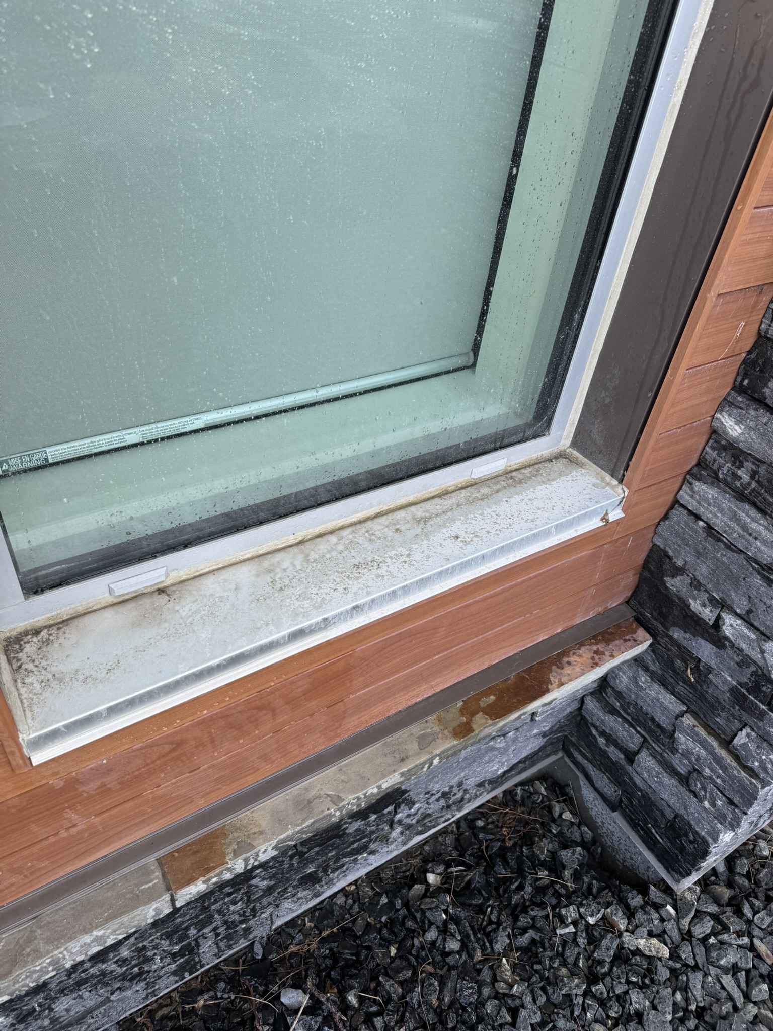 Before Window, Frames and Sills Cleaning